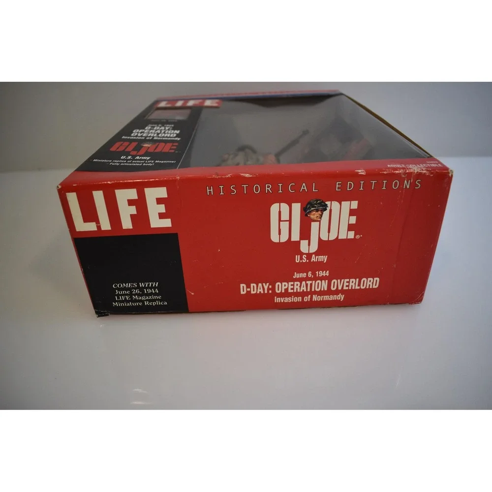 G.I. Joe Action Figure Adult 12in LIFE D-Day Operation Overlord 53023 New